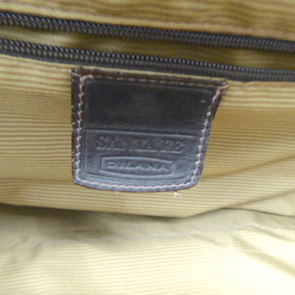 Vintage DILANA LEATHER weekend gym travel BAG suitcase